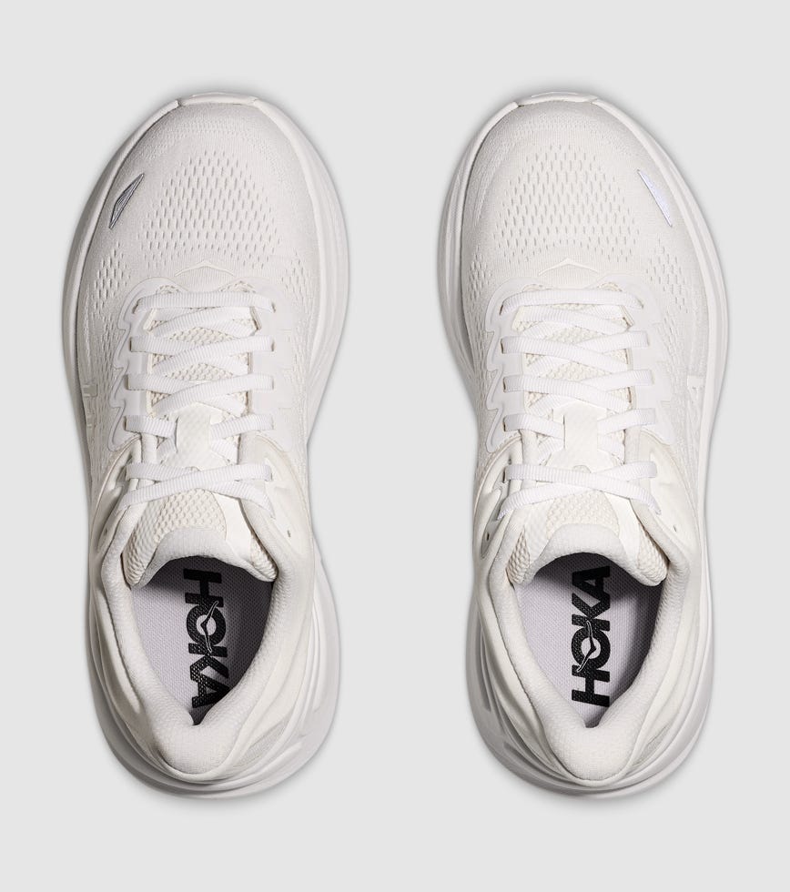 Hoka Bondi 9 White