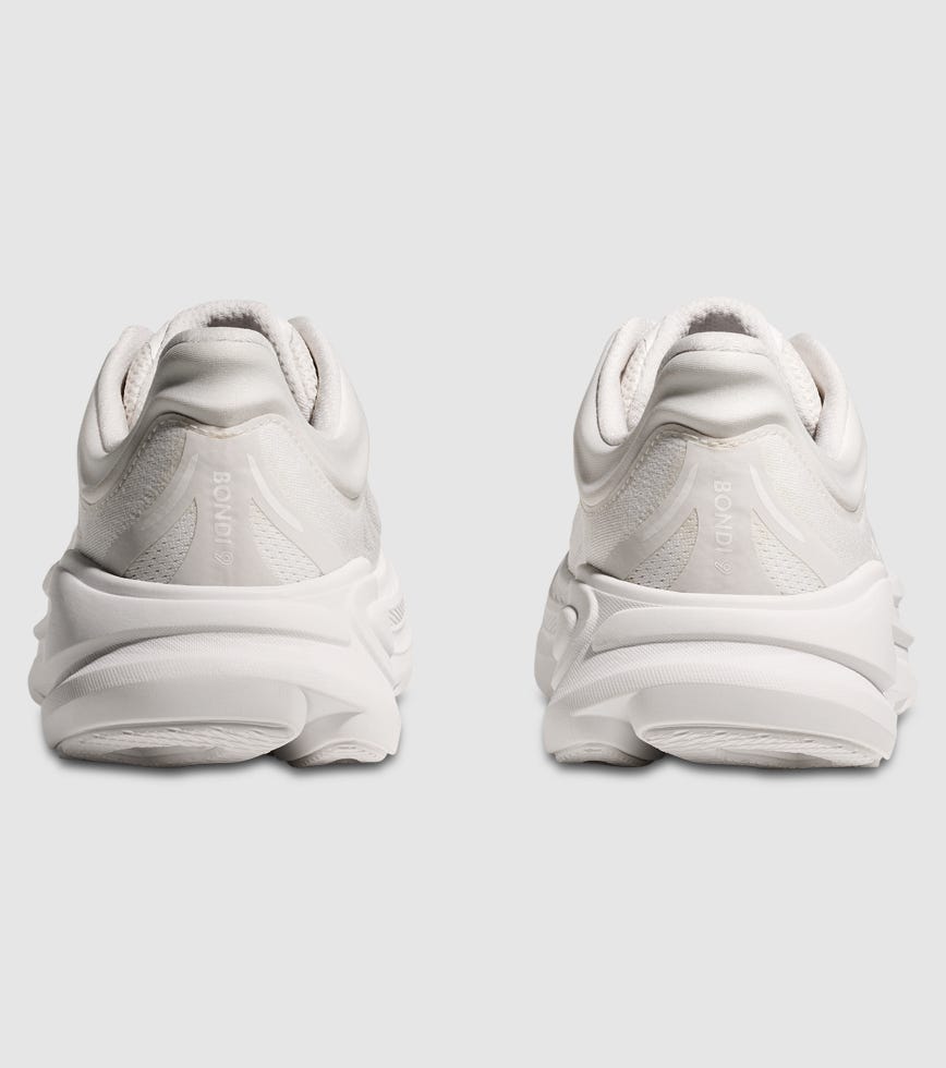 Hoka Bondi 9 White
