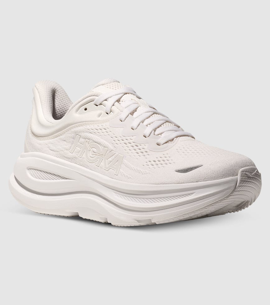 Hoka Bondi 9 White