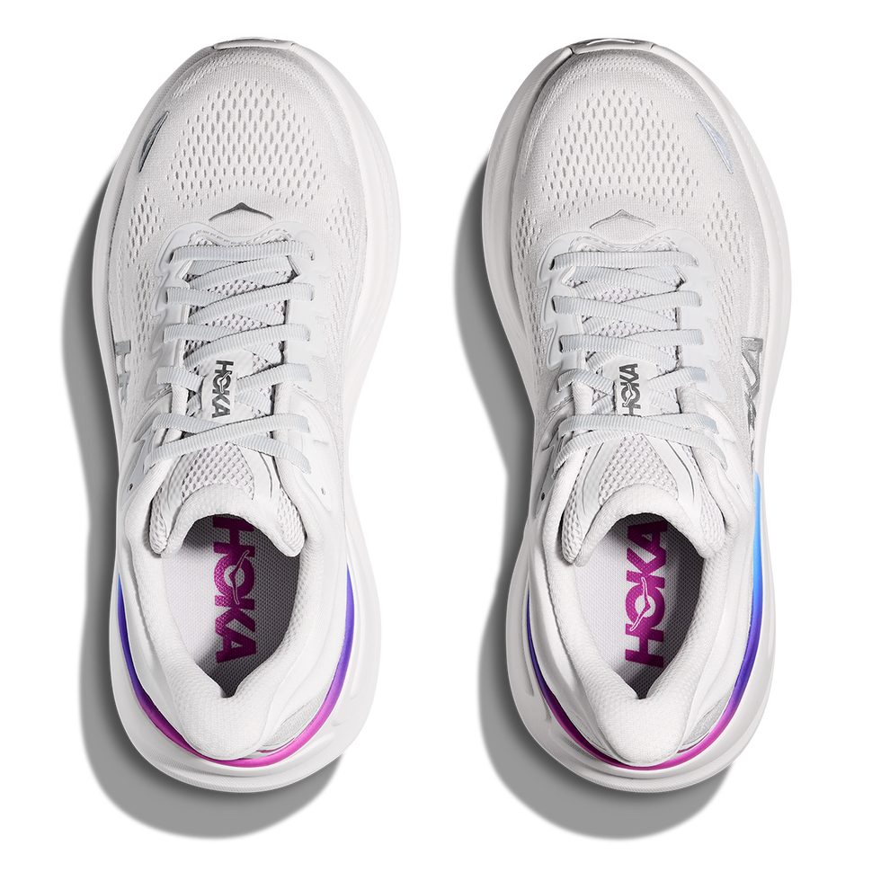 Hoka Bondi 9 Cosmic Grey / White