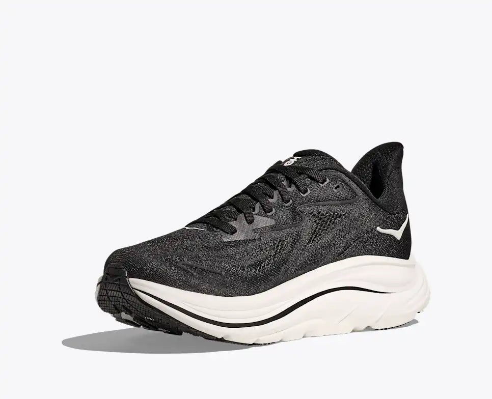 HOKA Clifton 10 Black White