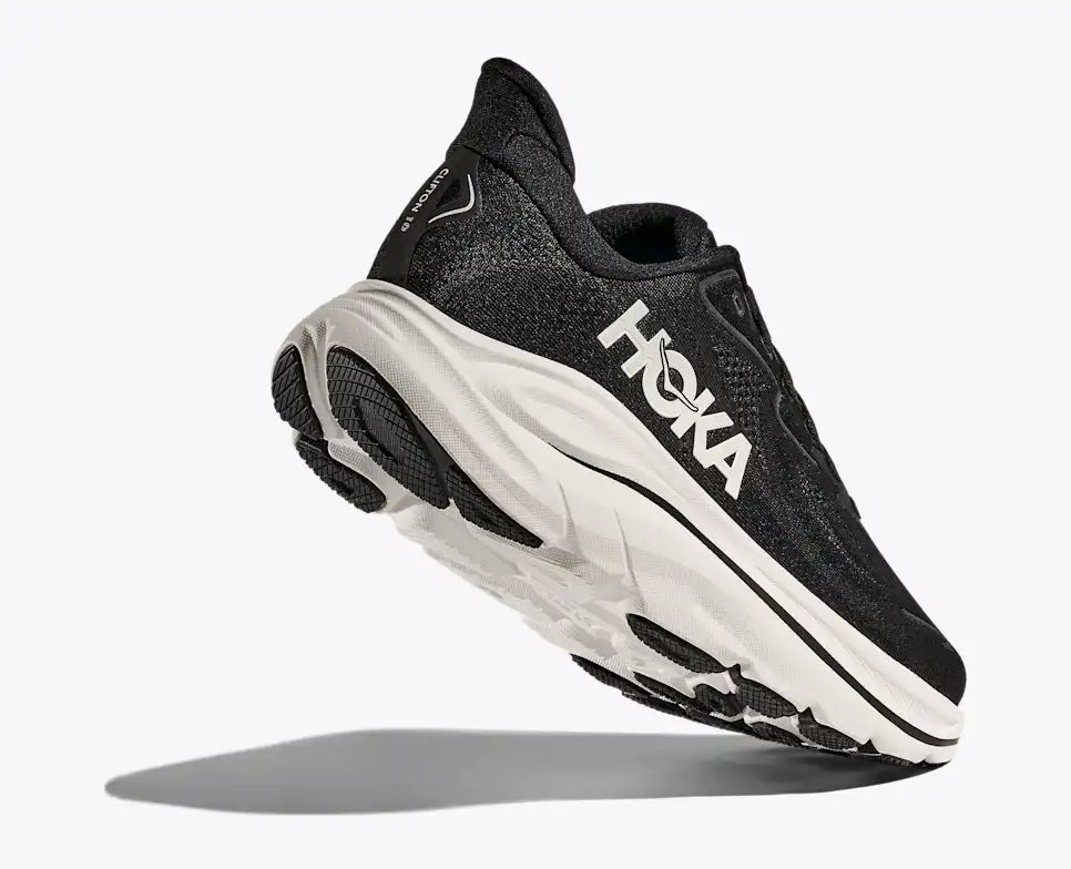 HOKA Clifton 10 Black White