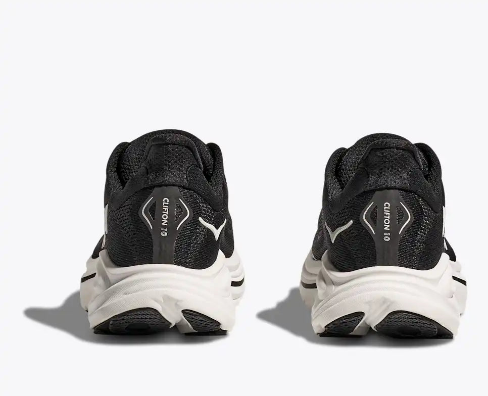 HOKA Clifton 10 Black White