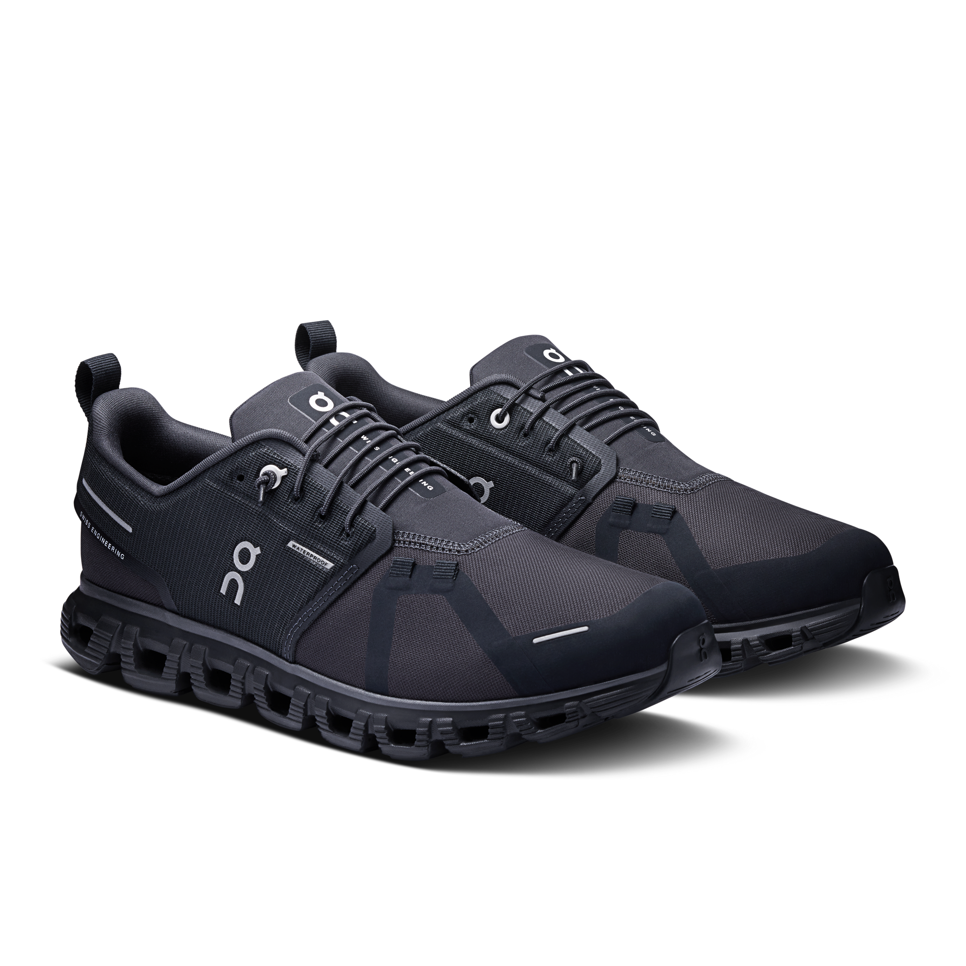 On Cloud 6 Waterproof Black Black