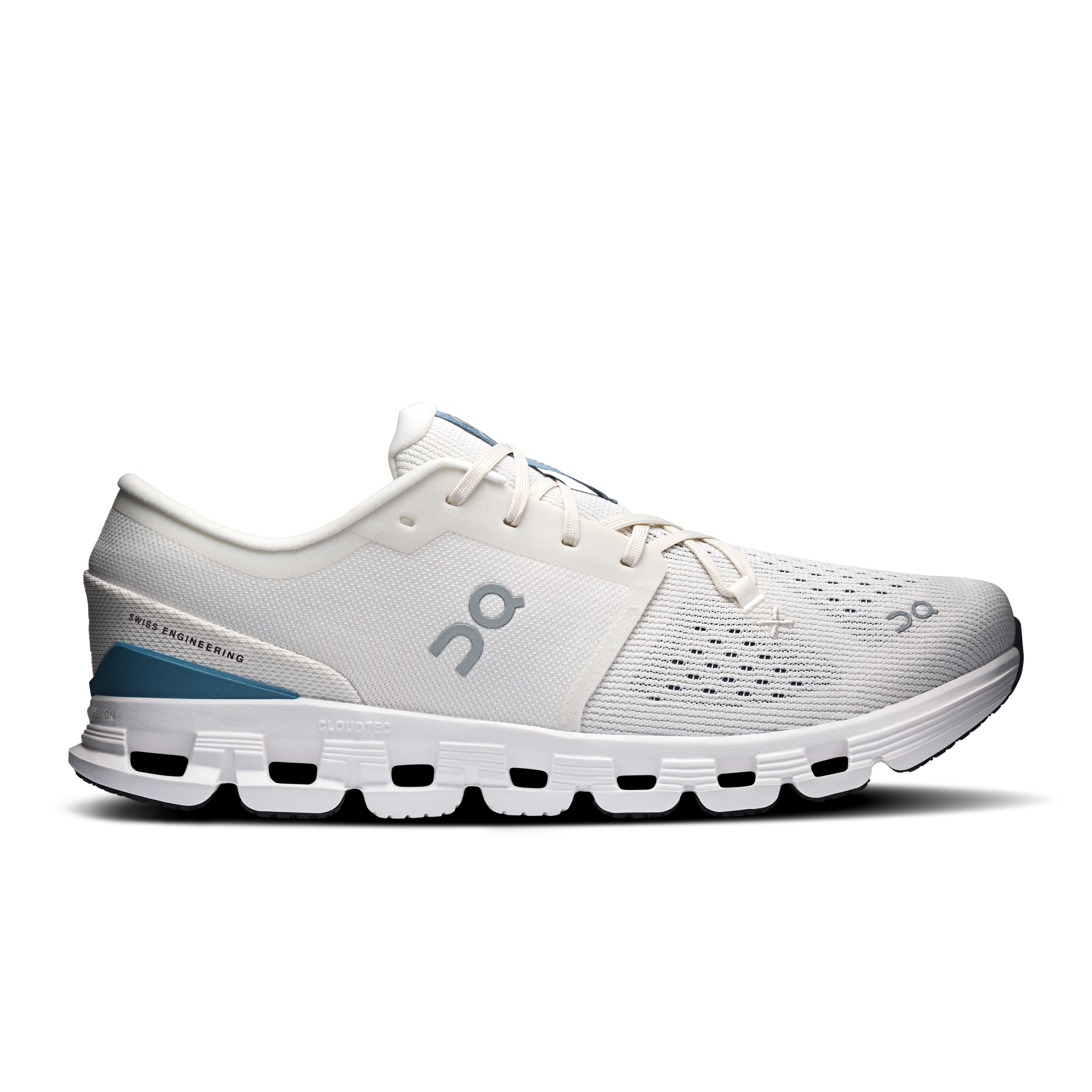 On Cloud X 4 Ivory Steel