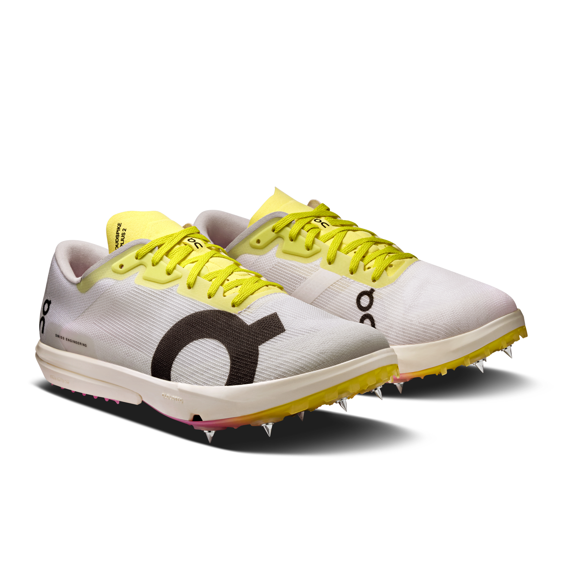 On Cloudspike Amplius 2 White Raspberry (Women'S)