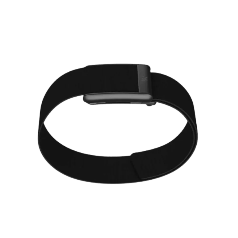 Whoop 5.0 Coreknit Jet Black Bicep Band (12 Month Peak Subscription Included) One Size