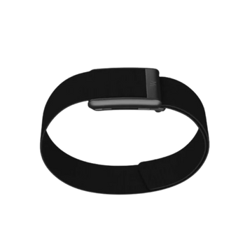 Whoop 5.0 Coreknit Jet Black Bicep Band (12 Month Peak Subscription Included) One Size