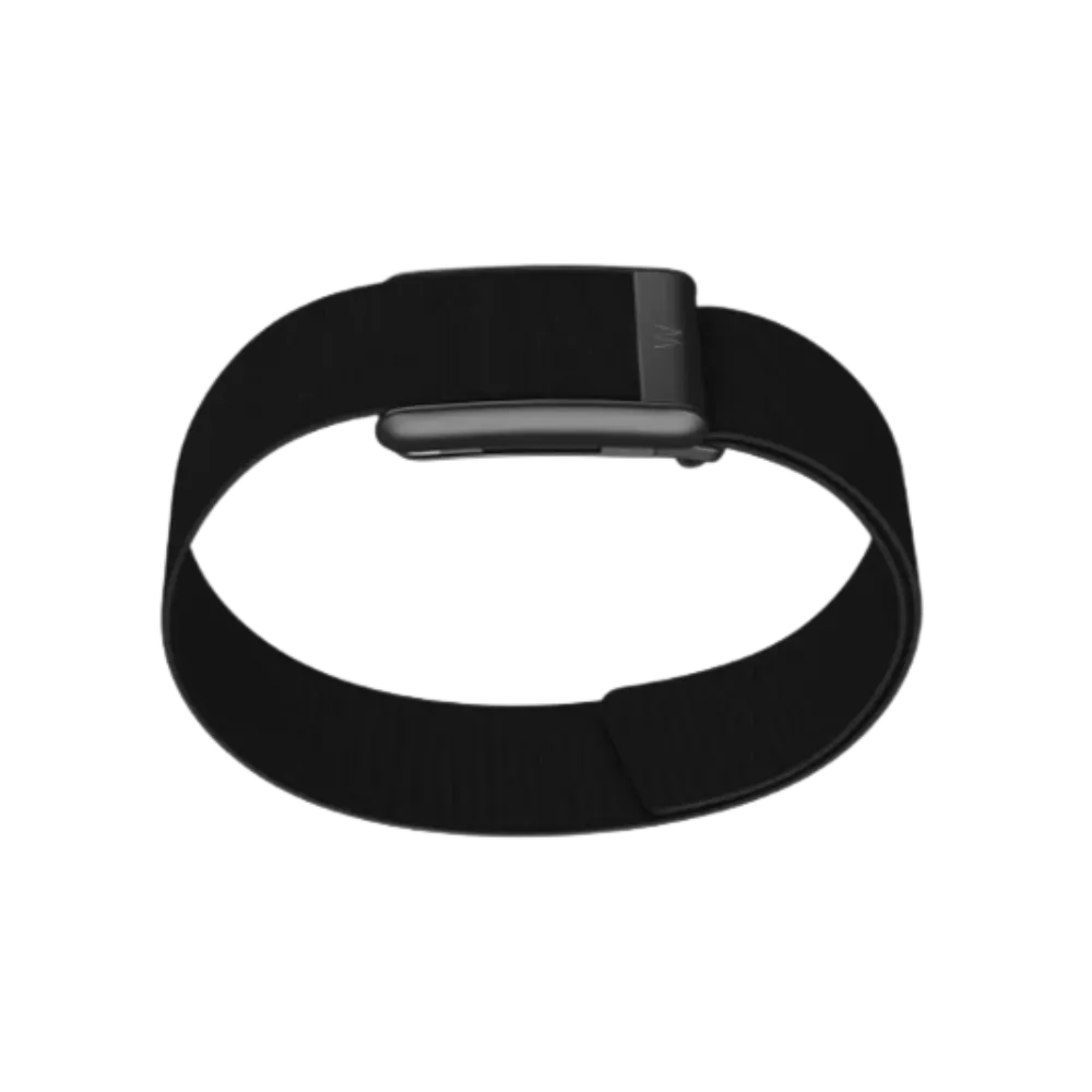 Whoop 5.0 Coreknit Jet Black Bicep Band - Only Strap  L/XL