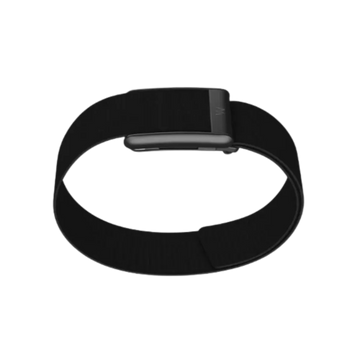 Whoop 5.0 Coreknit Jet Black Bicep Band - Only Strap  L/XL