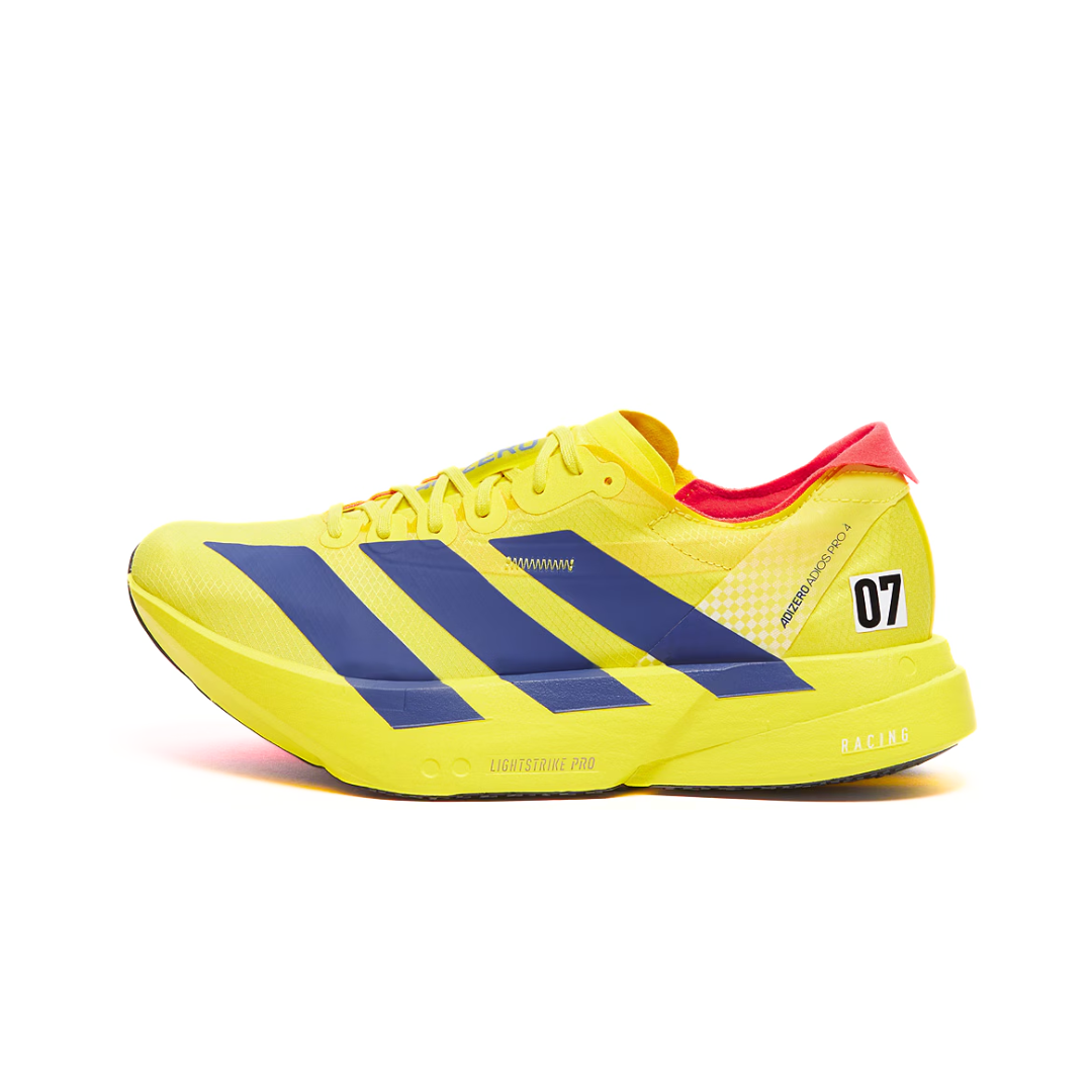 adidas Adizero Adios Pro 4 Yellow Navy