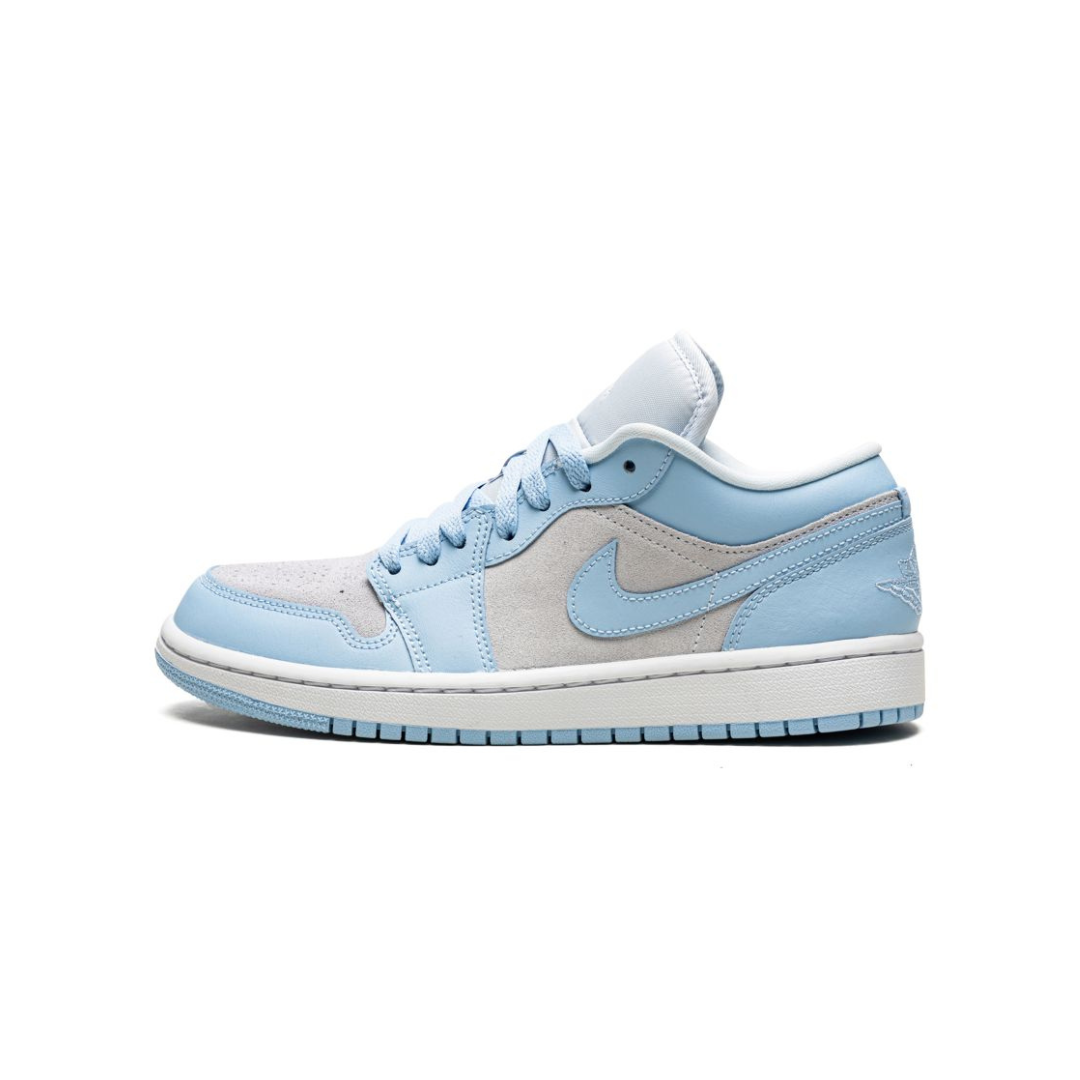 Jordan 1 Low Football Grey Aluminum (W)