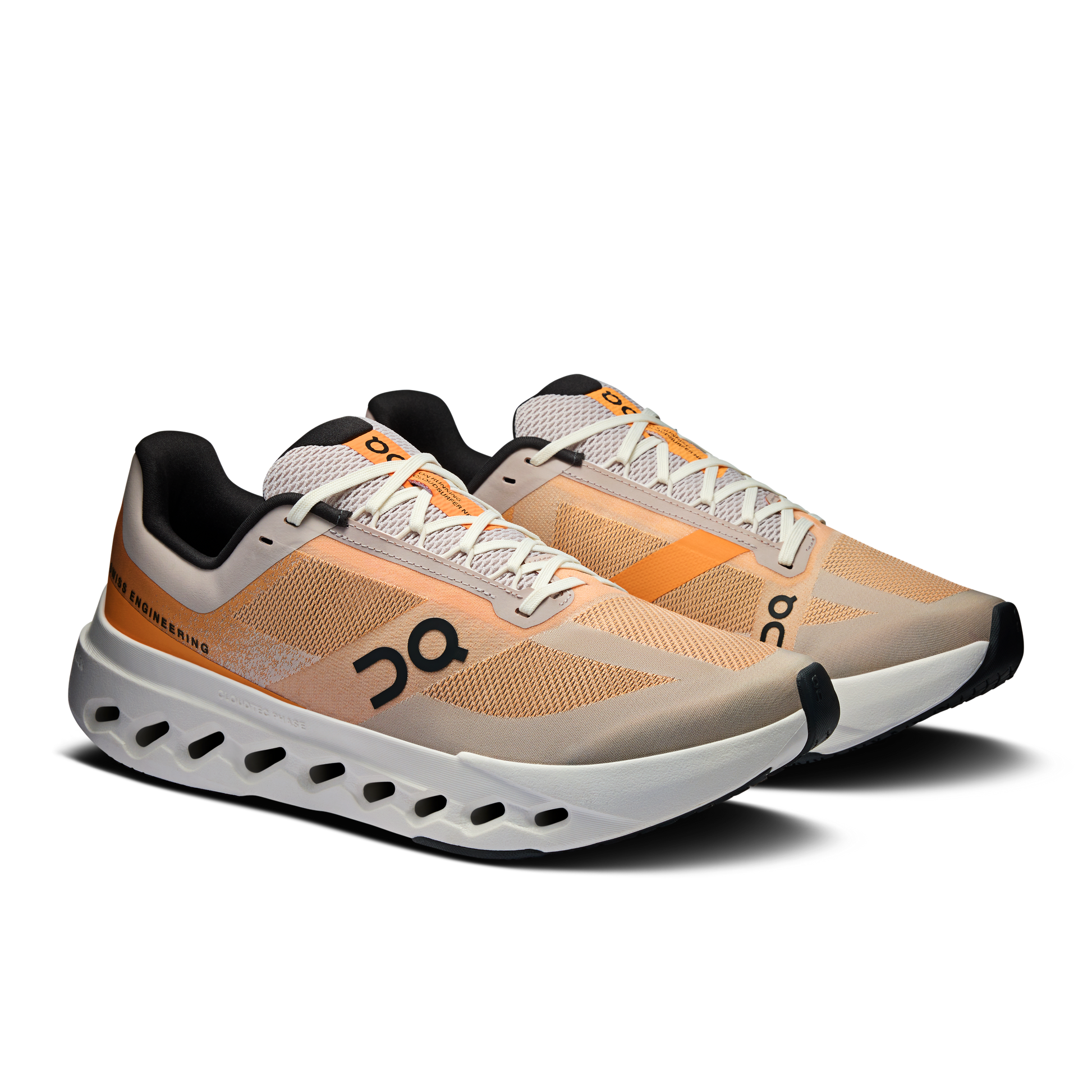 On Cloudsurfer Next Tangerine Ivory