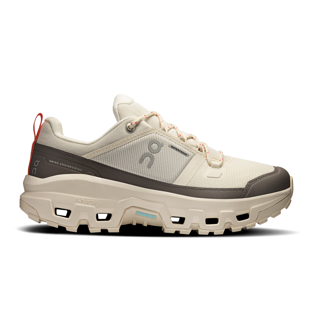 On Cloudrock Low Waterproof Ivory Ivory (Women'S)