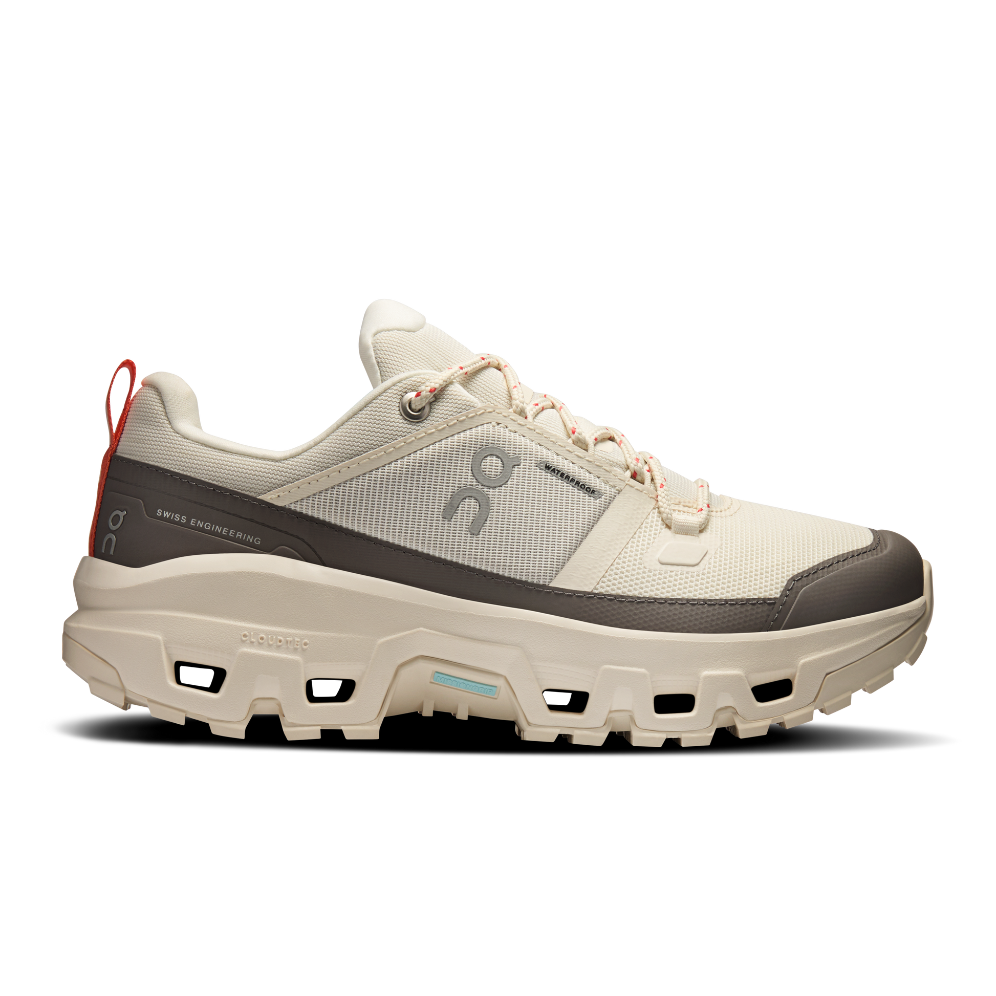 On Cloudrock Low Waterproof Ivory Ivory (Women'S)