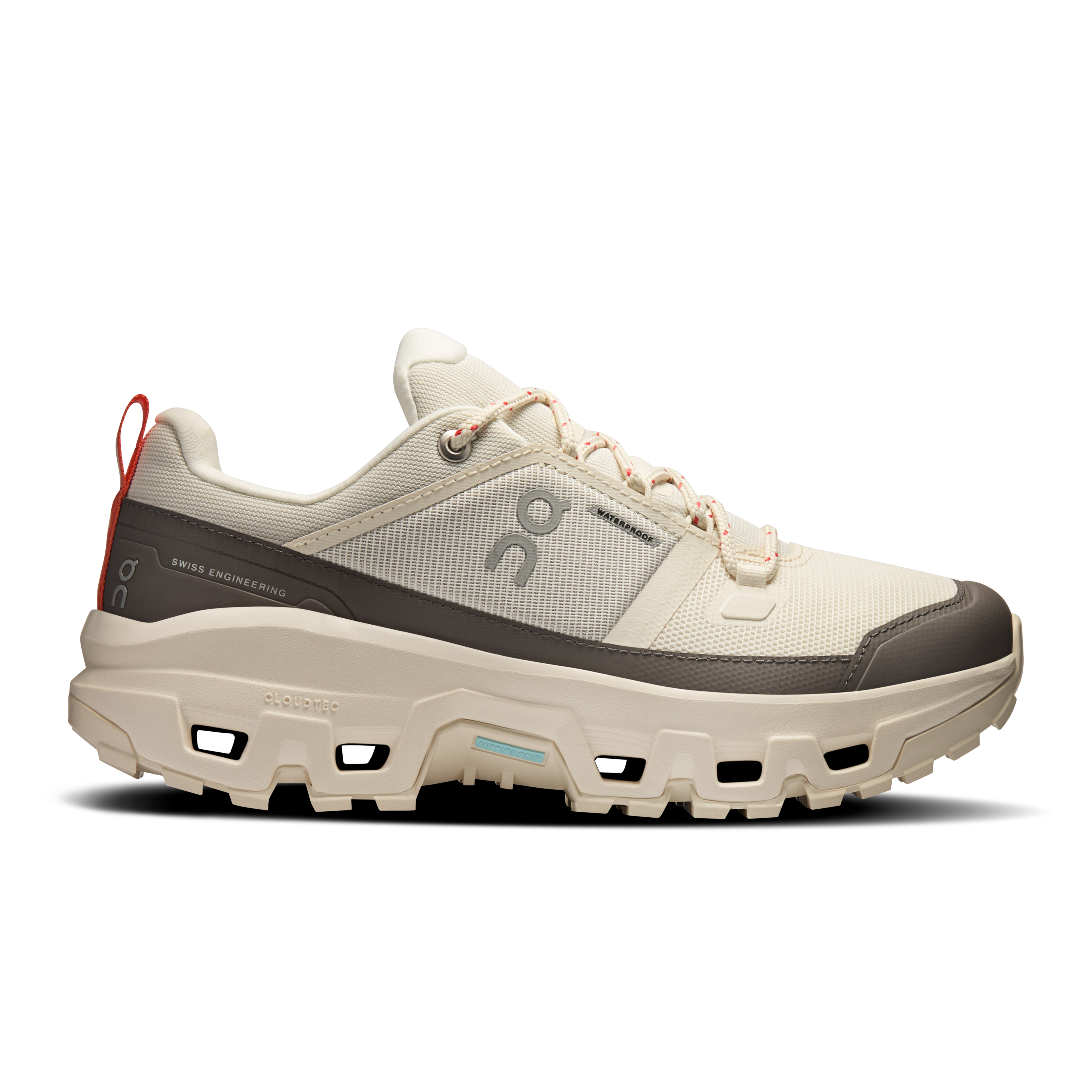 On Cloudrock Low Waterproof Ivory Ivory (Women'S)