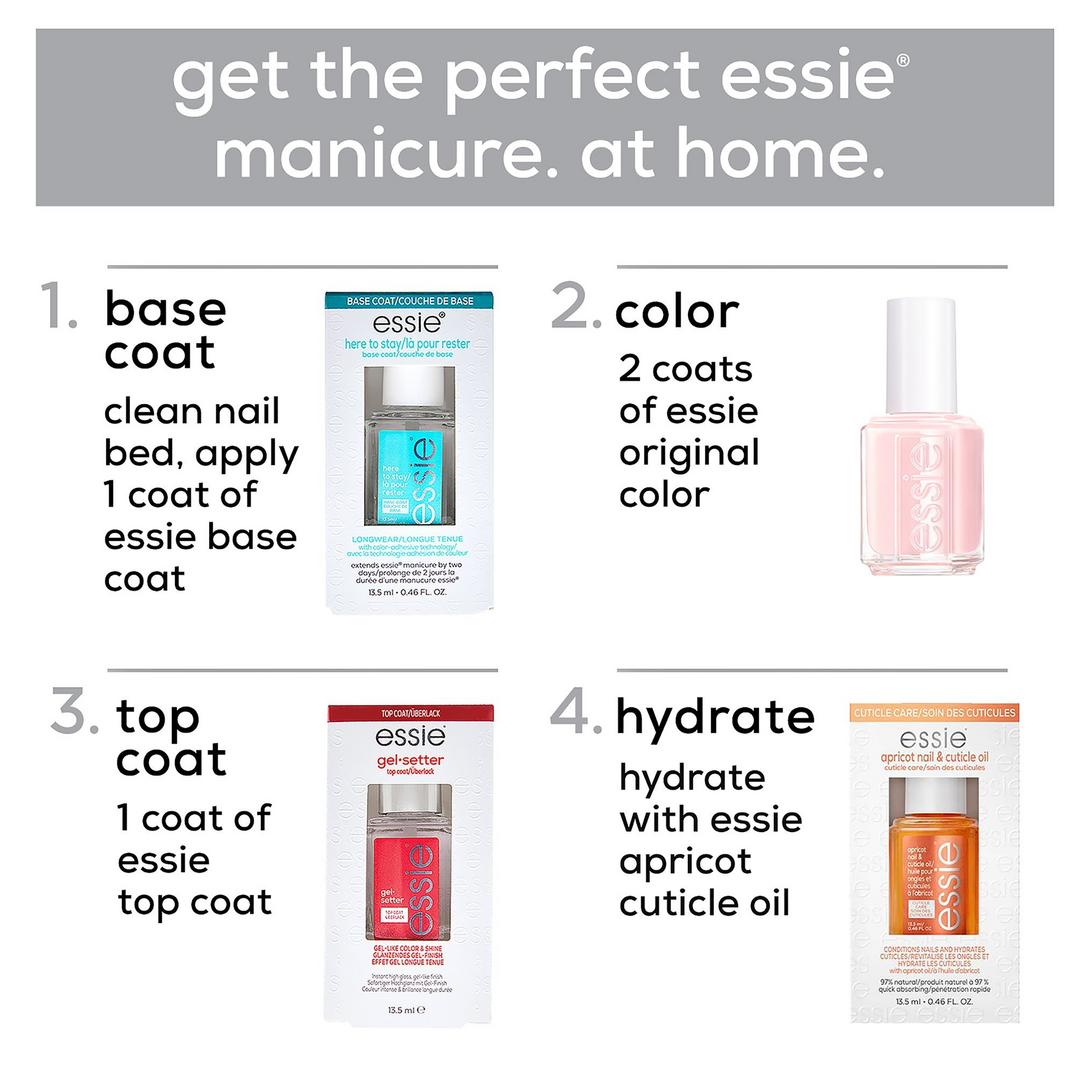 Essie Quick-E Drying Drops - Fast-Drying Nail Polish Finisher