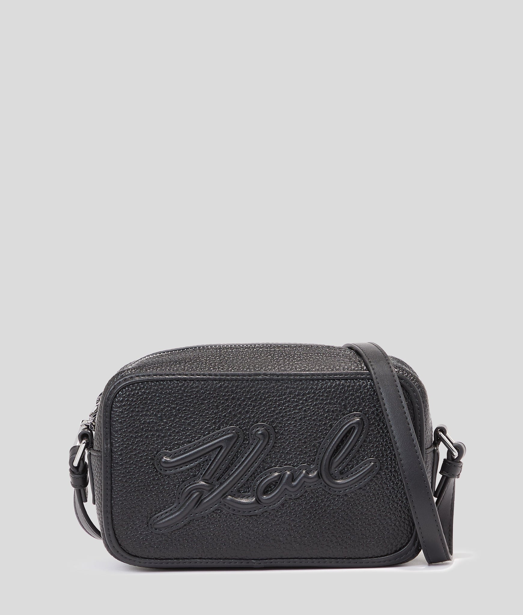 KarlLagerfeld Kskuare Grainy Camera Bag Black