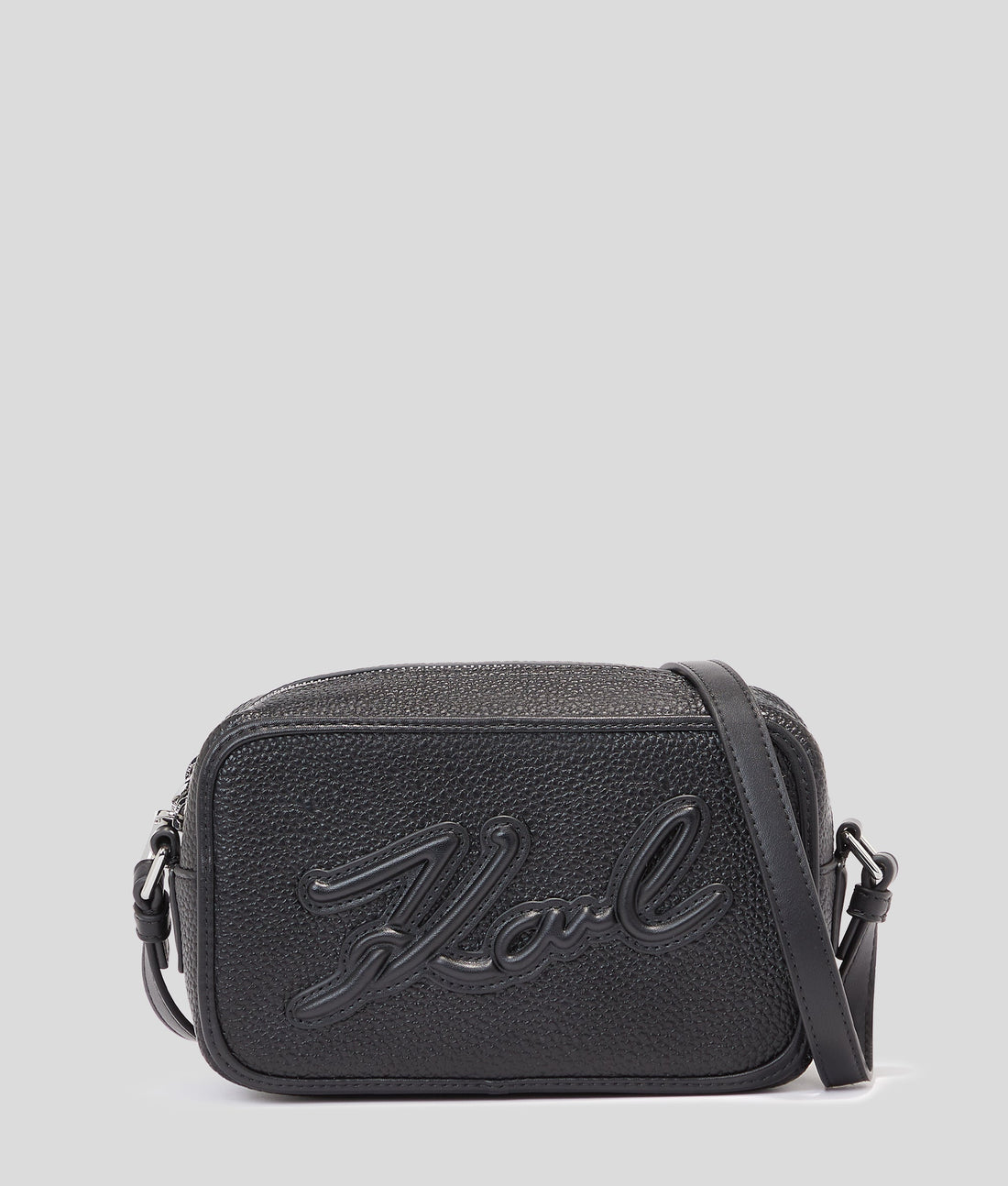 KarlLagerfeld Kskuare Grainy Camera Bag Black
