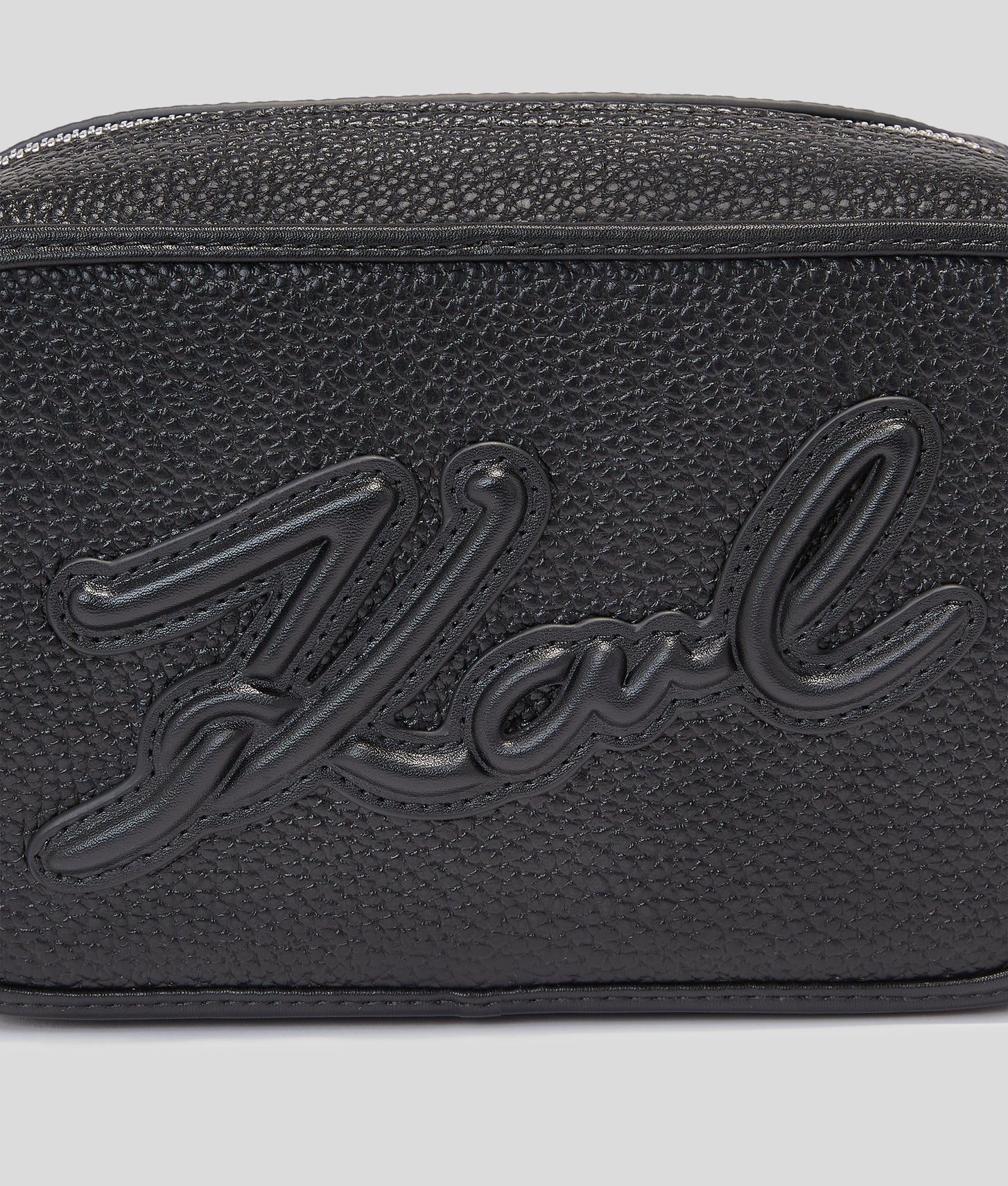 KarlLagerfeld Kskuare Grainy Camera Bag Black