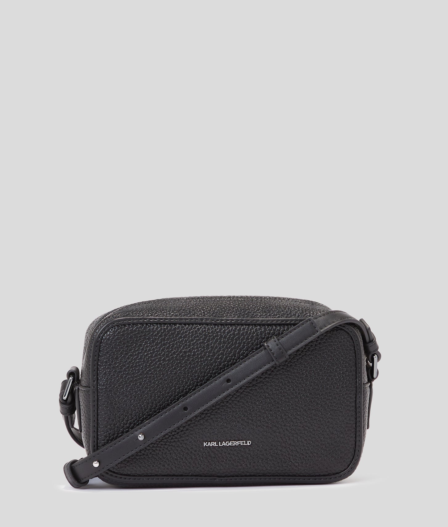 KarlLagerfeld Kskuare Grainy Camera Bag Black