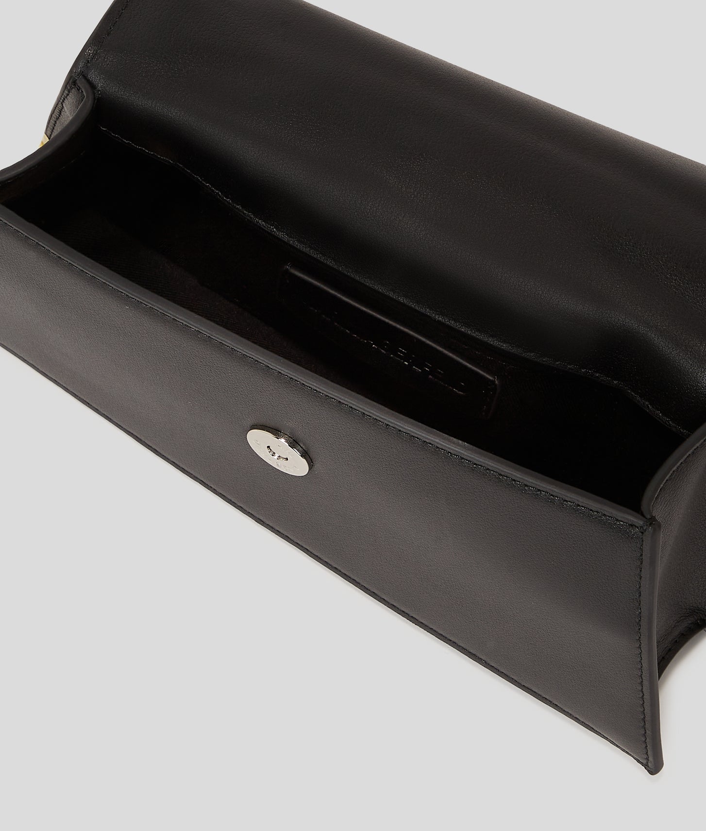 KarlLagerfeld Ksignature Slim Crossbody Bag Black/Nickel