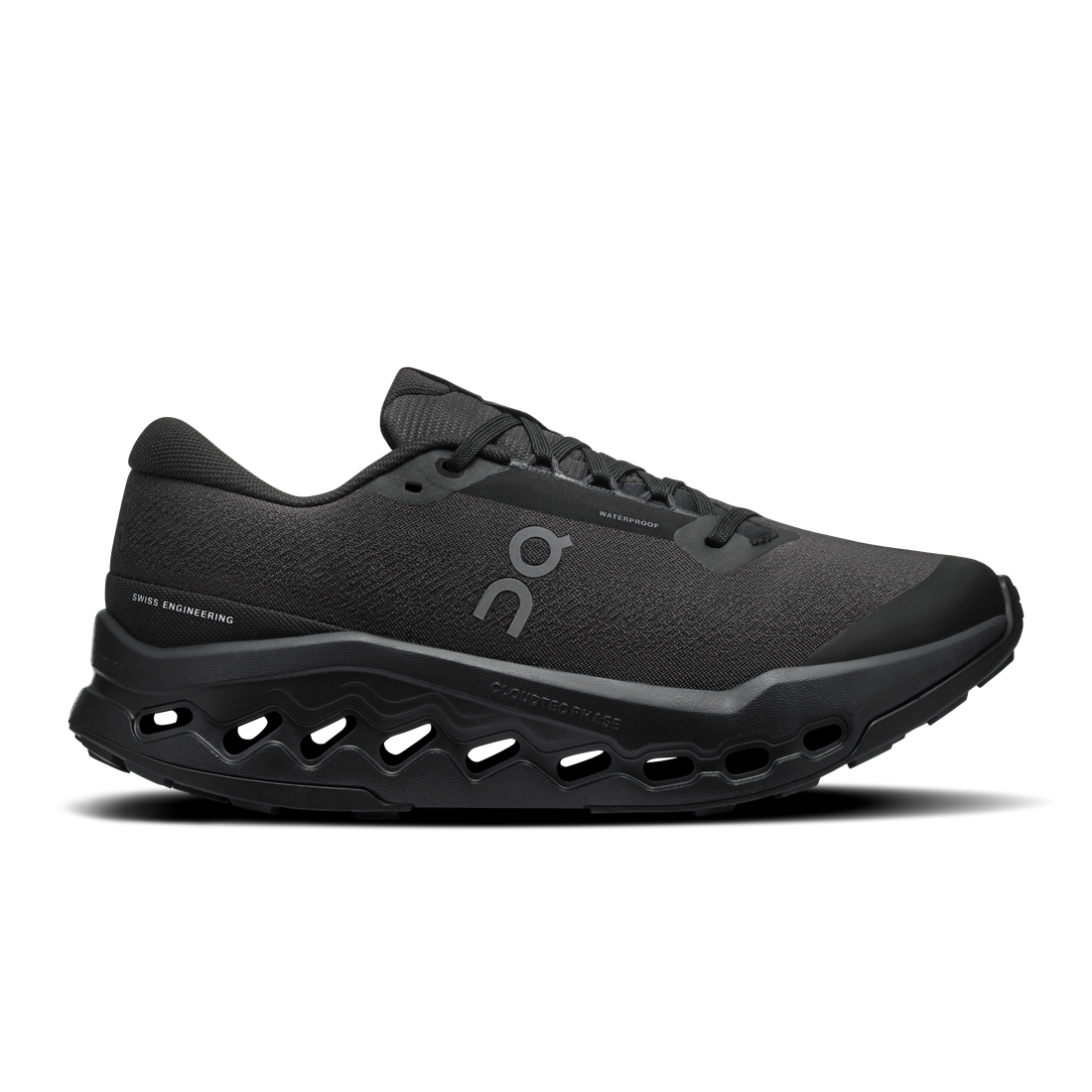 On Cloudsurfer Trail 2 Waterproof Black Black (Women'S)