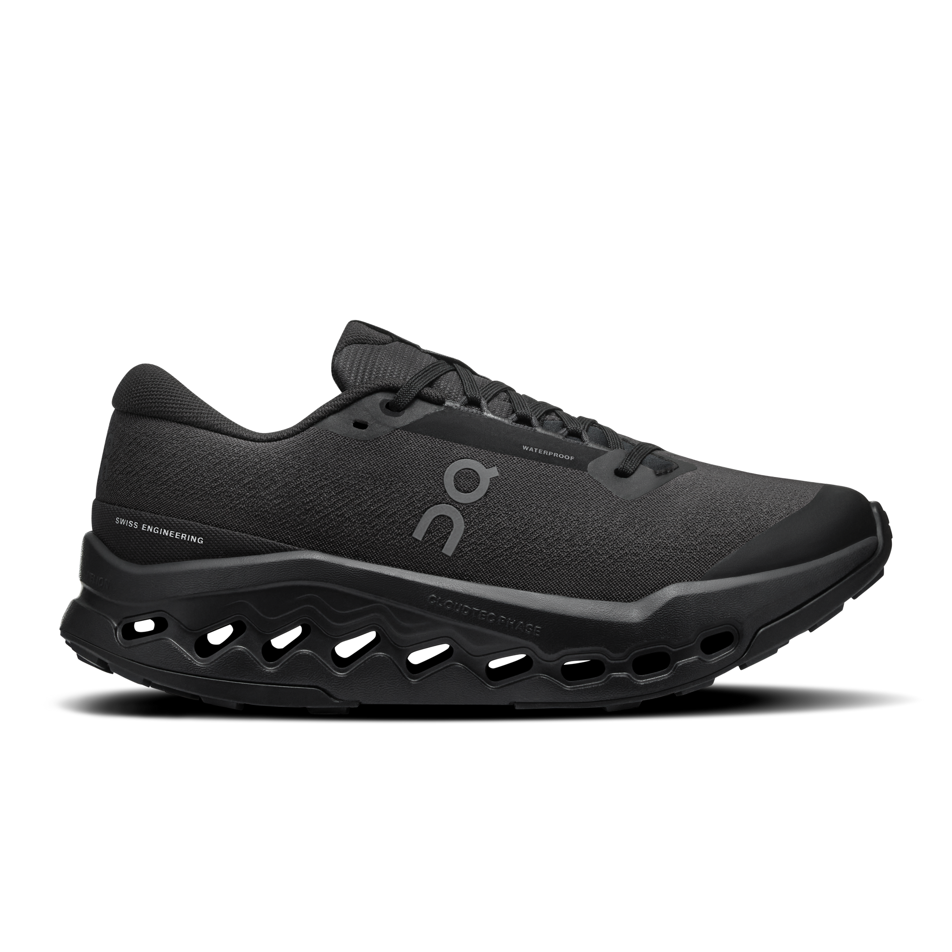 On Cloudsurfer Trail 2 Waterproof Black Black (Women'S)