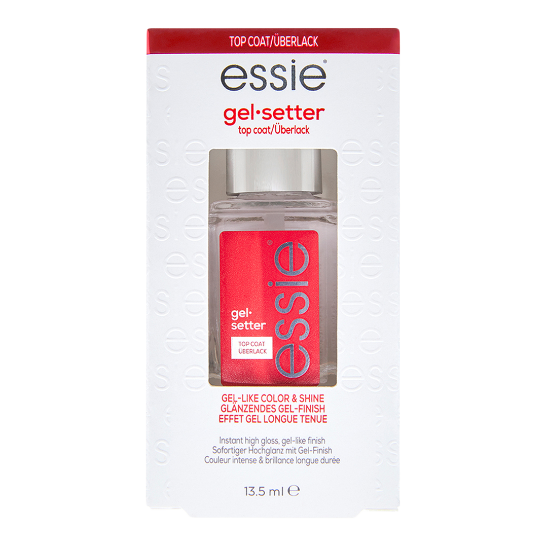 Essie Gel Setter Top Coat - Gel Like High Gloss Finish Nail Polish