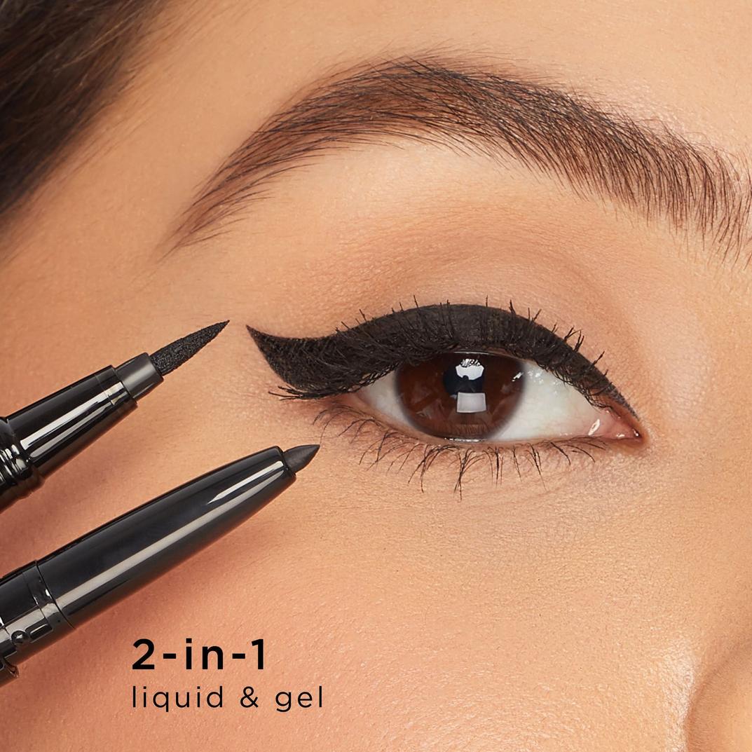 Tarte Travel-Size Double Take Black Liquid & Gel Vegan Eyeliner