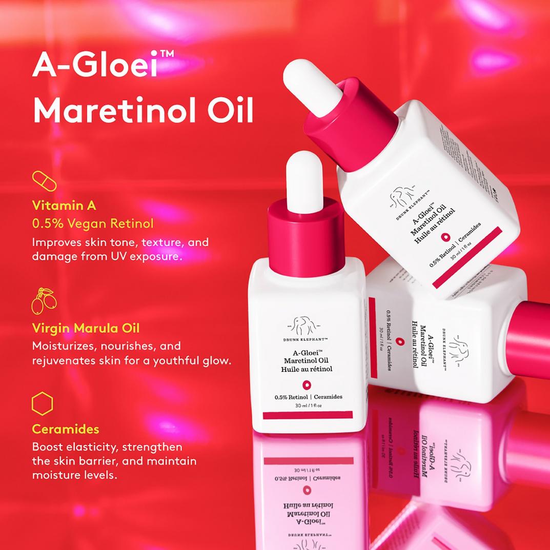 Drunk Elephant A-Gloei Marula + Retinol Oil