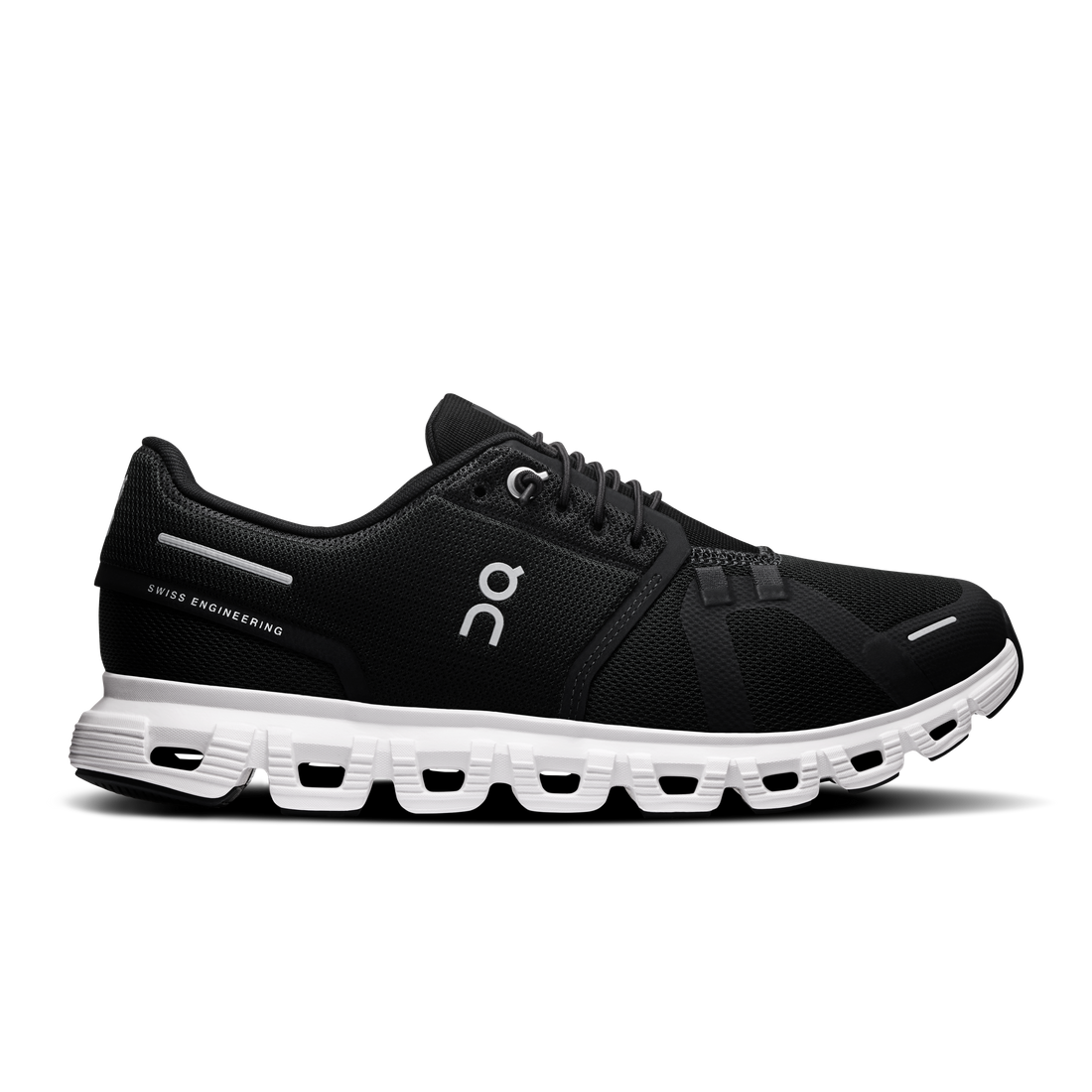 On Cloud 6 Wide Black White (Women'S)