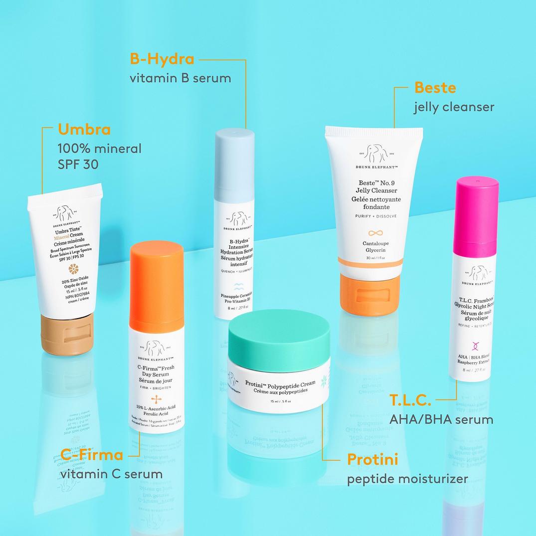 Drunk Elephant The Littles Travel Skincare Kit