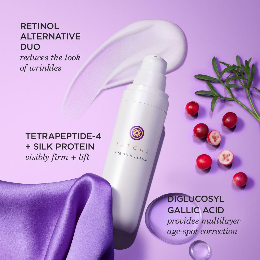 TATCHA The Silk Serum Wrinkle-Smoothing Peptide + Retinol Alternative