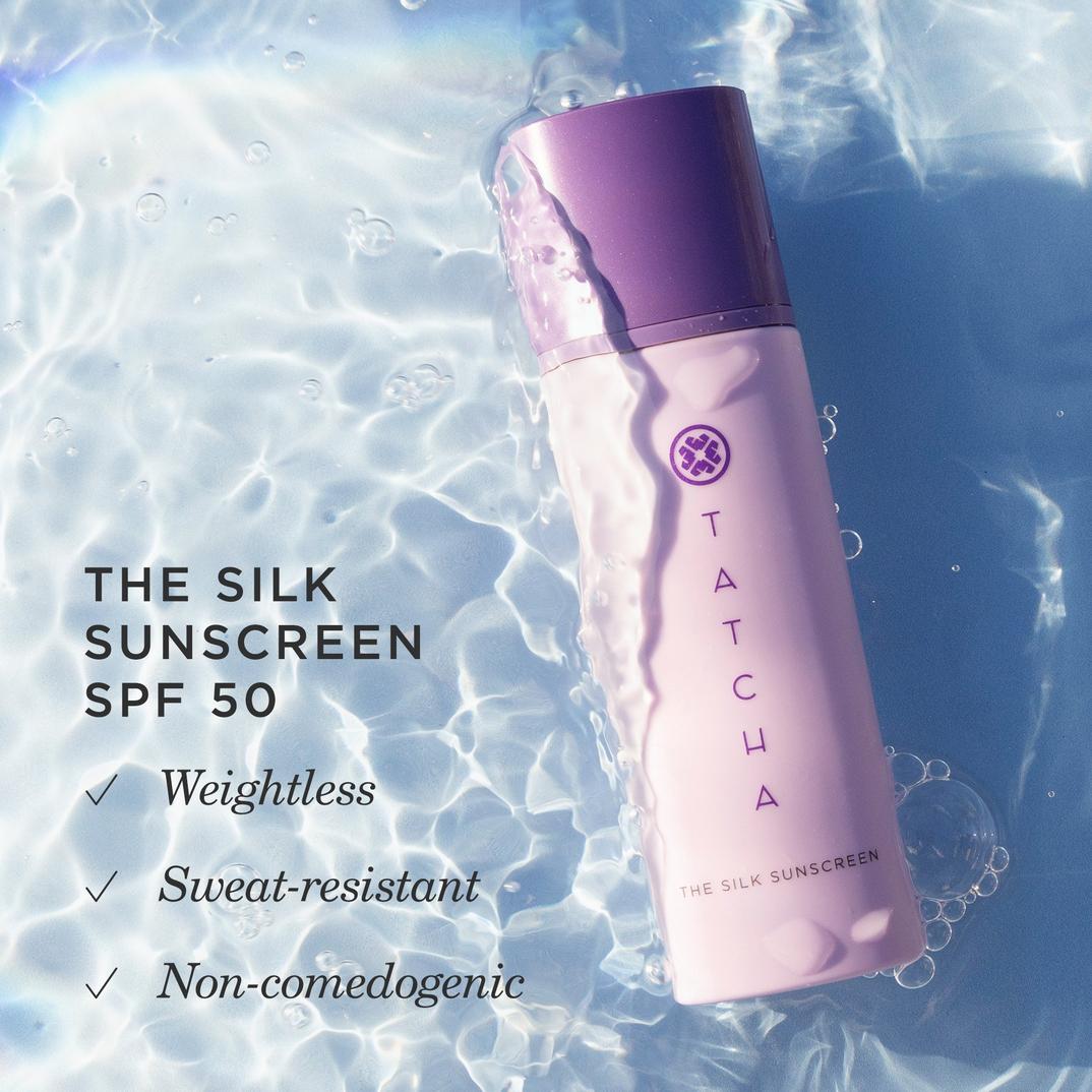 TATCHA The Silk Sunscreen SPF 50 Weightless Mineral Sunscreen