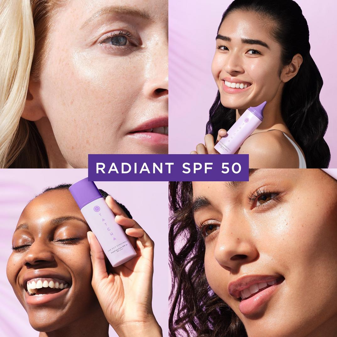 TATCHA The Silk Sunscreen SPF 50 Weightless Mineral Sunscreen