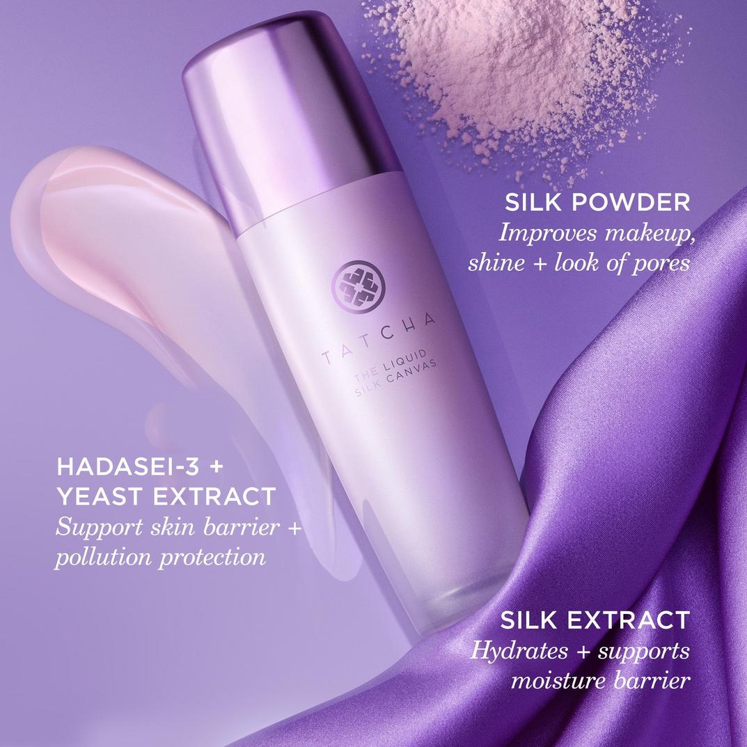 TATCHA The Liquid Silk Canvas Featherweight Protective Primer
