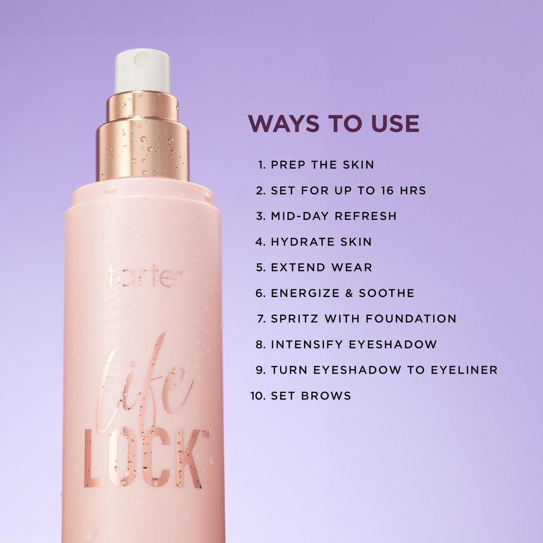 Tarte Travel Size Life Lock Hydrating Setting Spray