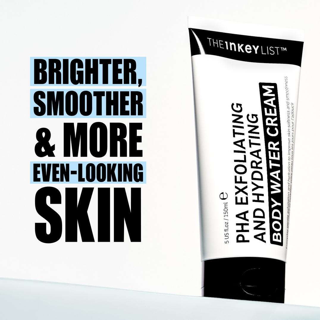 INKEY PHA Exfoliating and Hydrating Body Water Cream