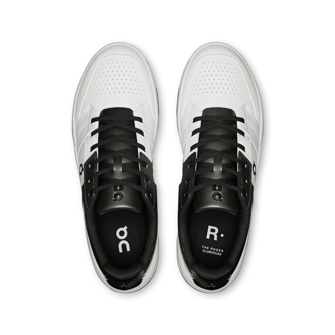 On The Roger Clubhouse White Black