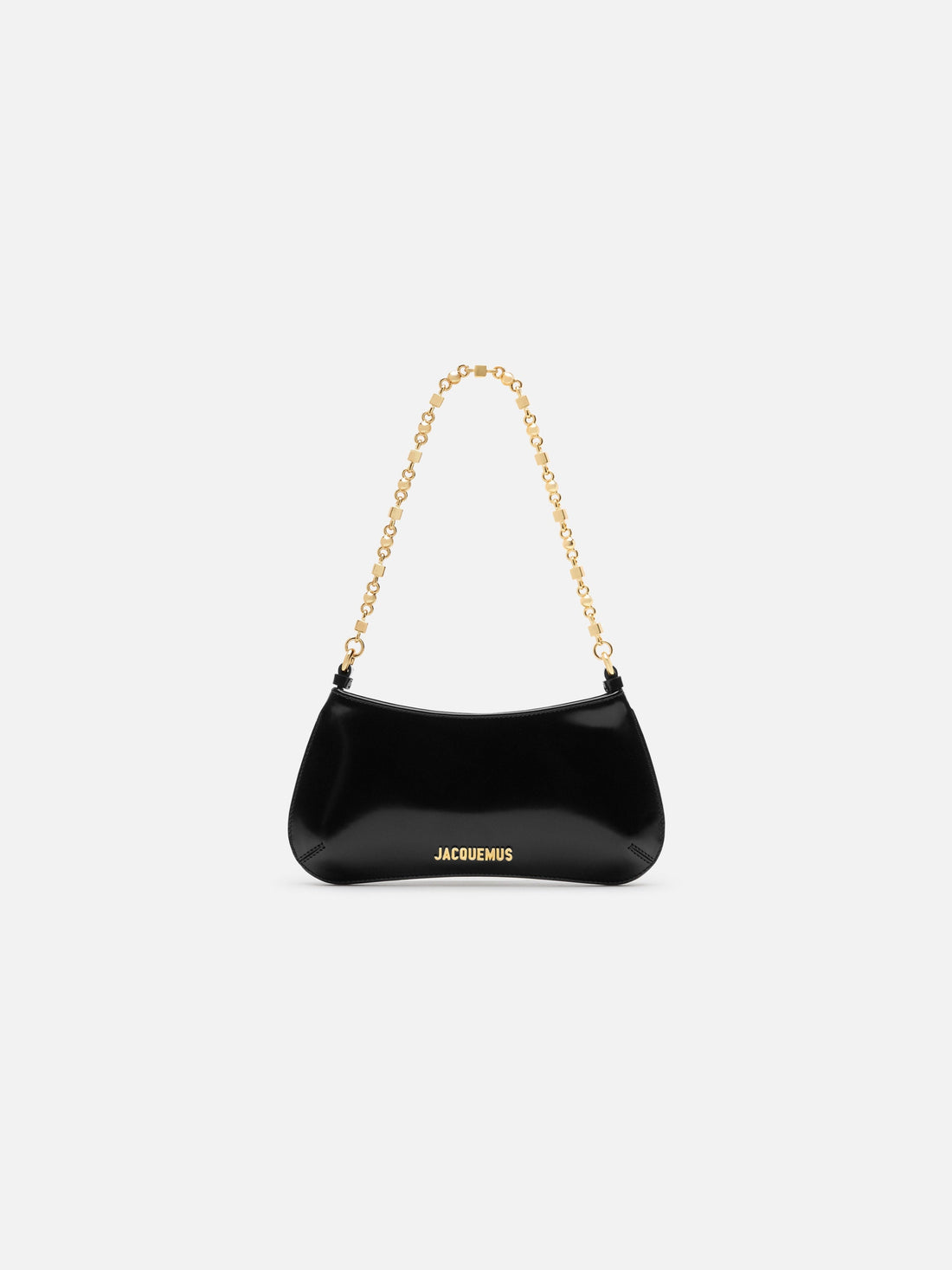 Jacquemus The Small Bisou Chaine Small Shoulder Bag Black