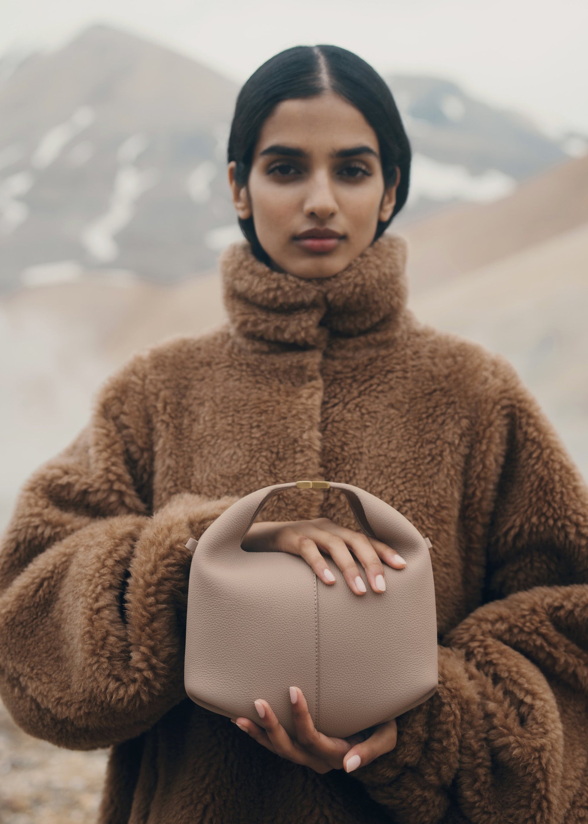 Polene Beri Textured Taupe