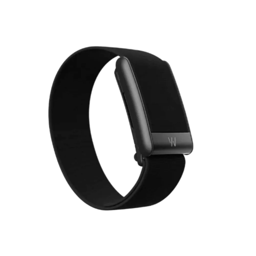 Whoop 5.0 Coreknit Jet Black Band (12 Month Peak Subscription Included) One Size