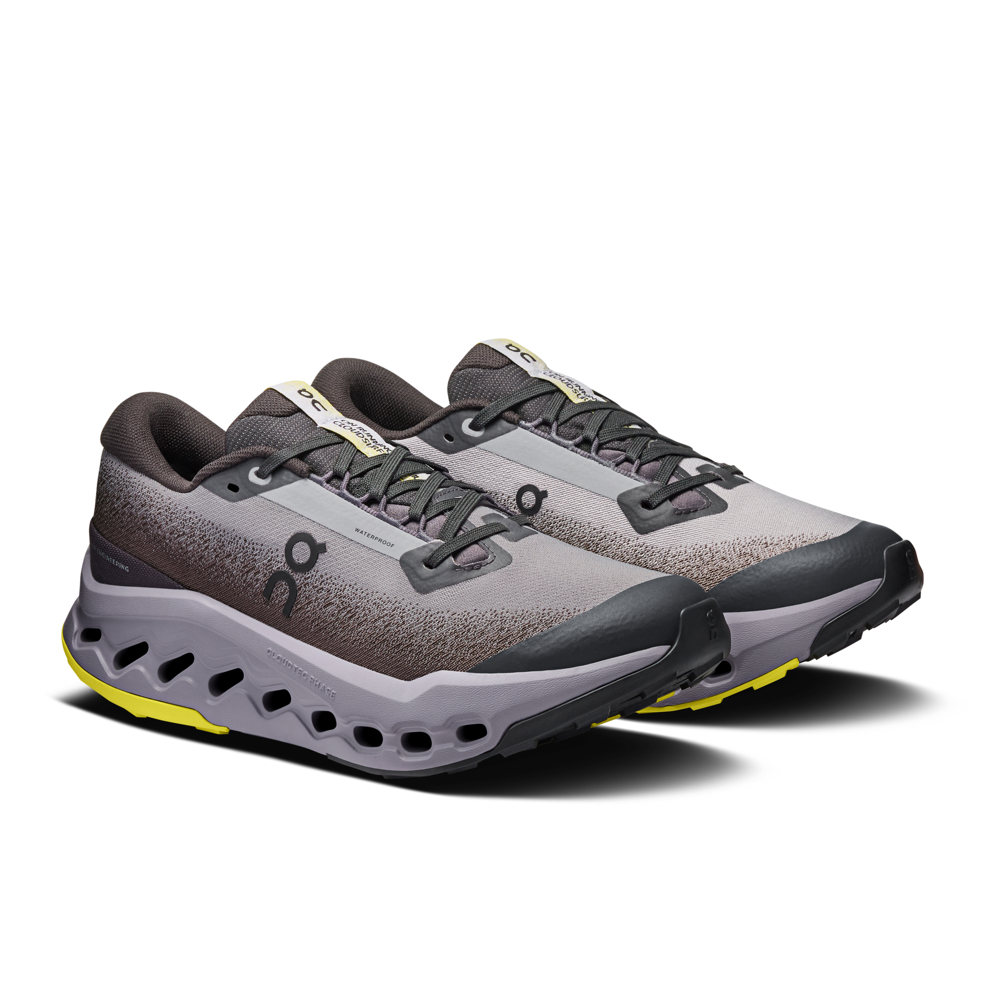 On Cloudsurfer Trail 2 Waterproof Black Lilac (Women'S)