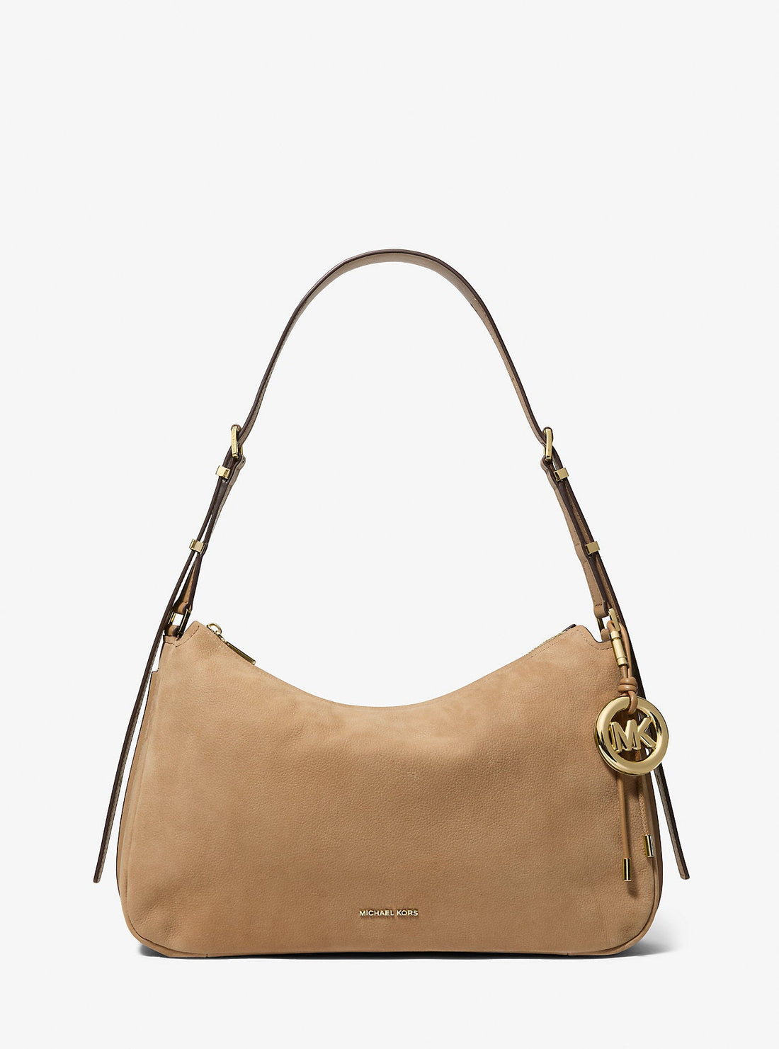 Nolita Medium Nubuck Convertible Shoulder Bag Husk Husk