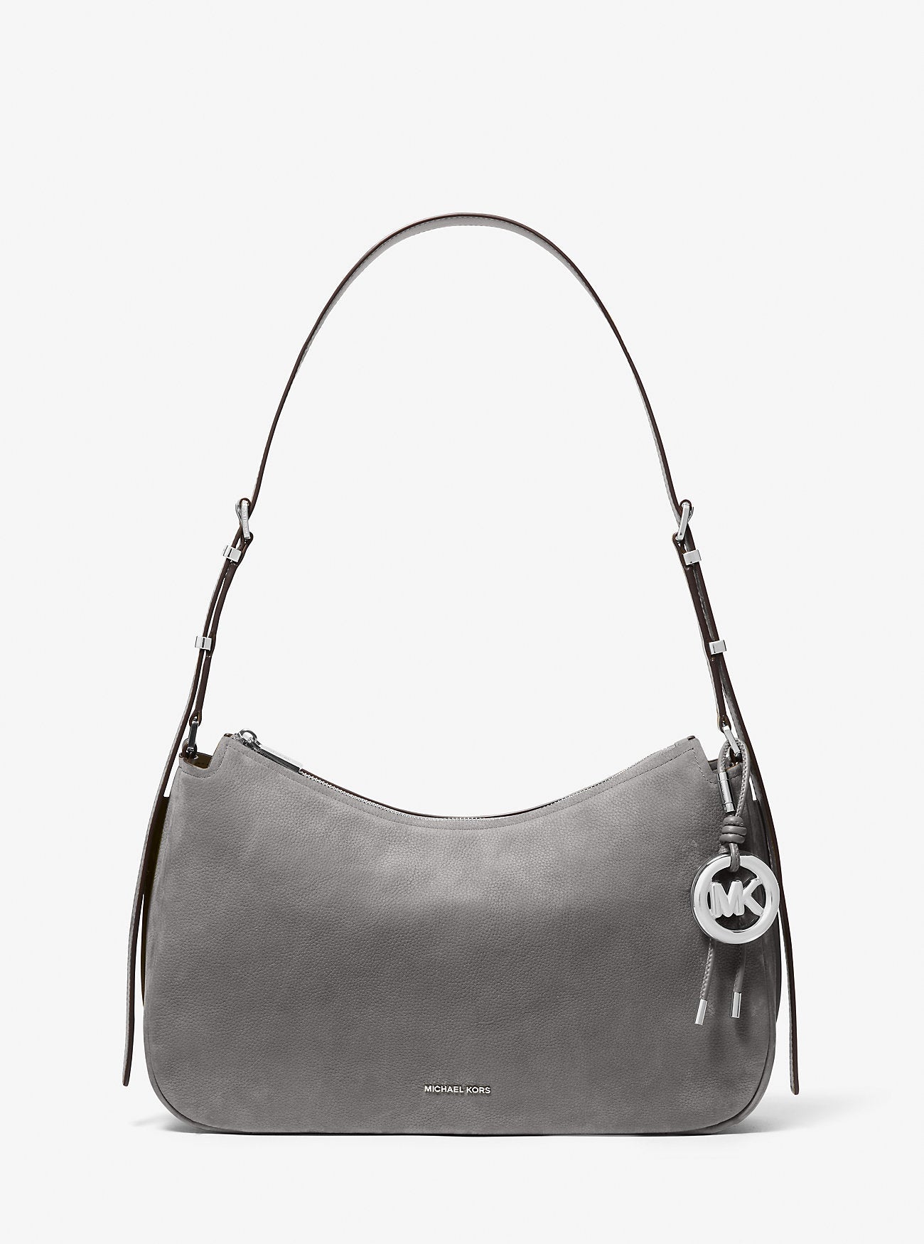 Nolita Medium Nubuck Shoulder Bag Storm Storm