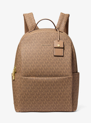 Sable Large Signature Logo Backpack Husk Husk