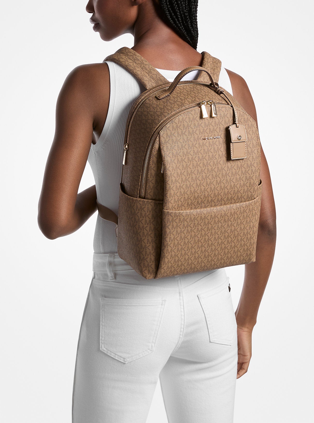 Sable Large Signature Logo Backpack Husk Husk