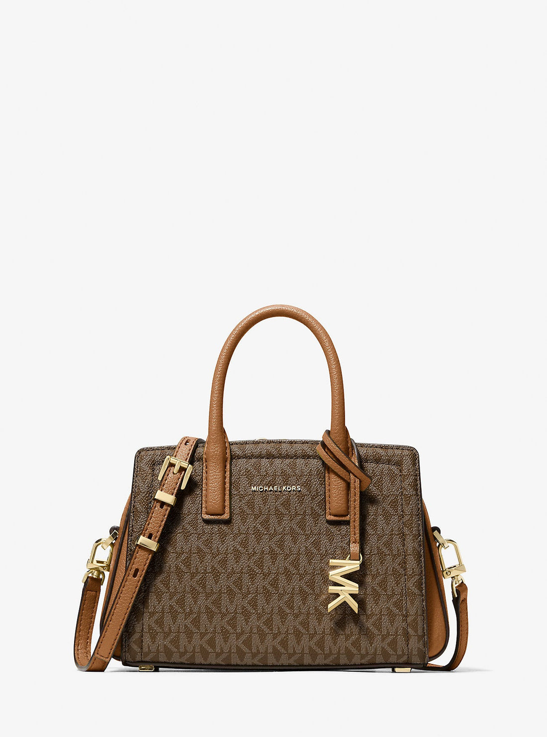 Laila Extra-Small Signature Logo Crossbody Bag Brn-Acorn Brn-Acorn