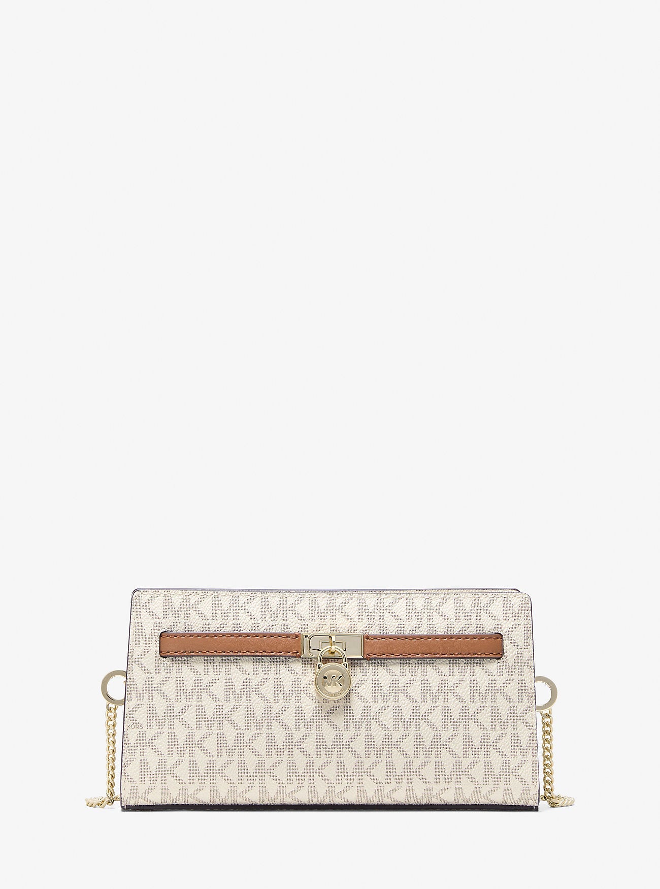 Hamilton Moderne Extra-Small Signature Logo Convertible Crossbody Bag Vanilla-Acorn Vanilla-Acorn